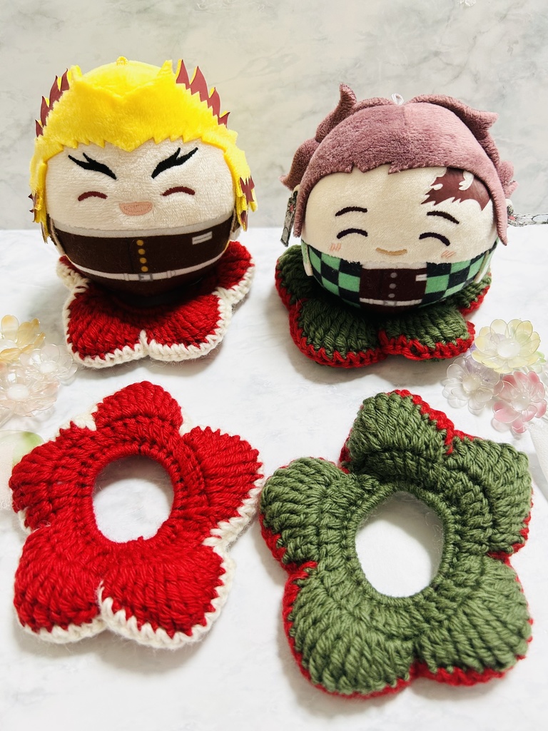 【ぬい置き】フラワークッション