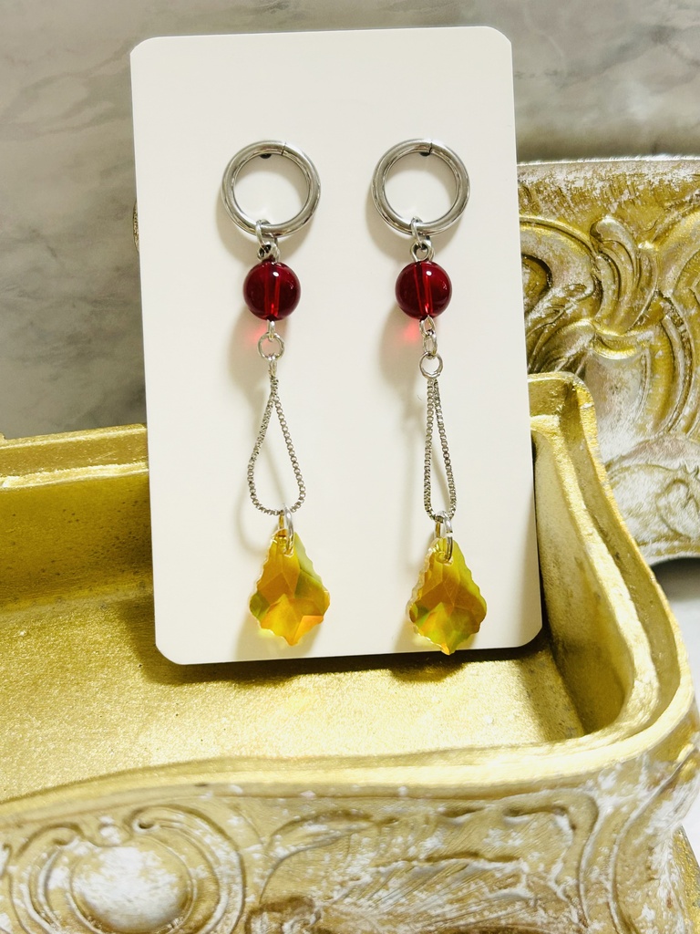 【ピアス2】🔥さんイメージカラー シルバー