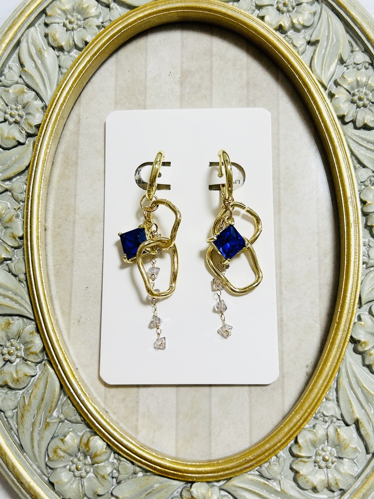 【ピアス2】🌊さんイメージカラー ゴールド