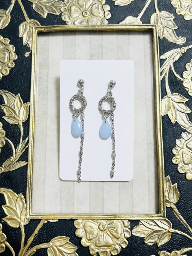 【ピアス4】🌊さんイメージカラー シルバー