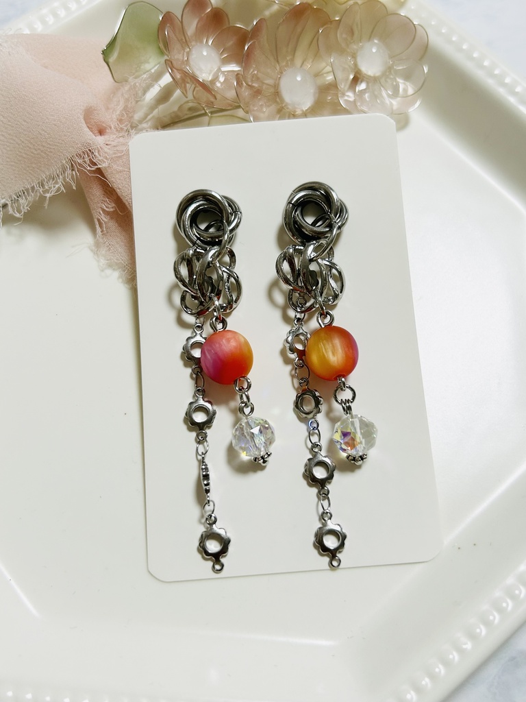 【ピアス2】🔥さんイメージカラー シルバー