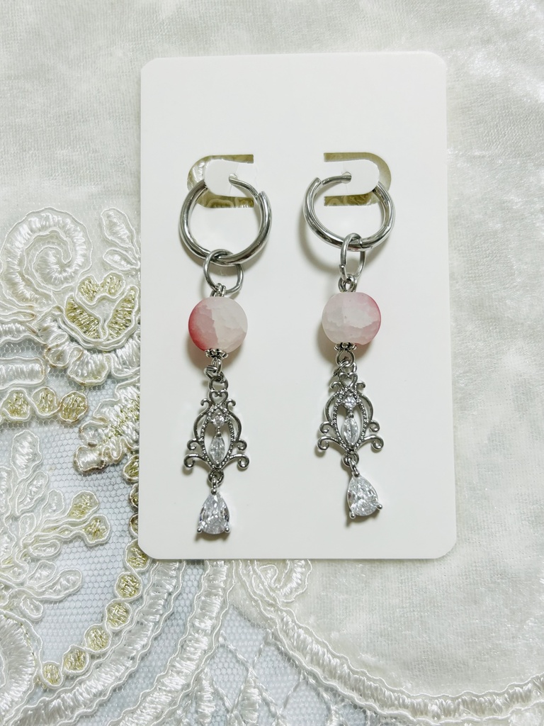 【ピアス1】🔥さんイメージカラー シルバー