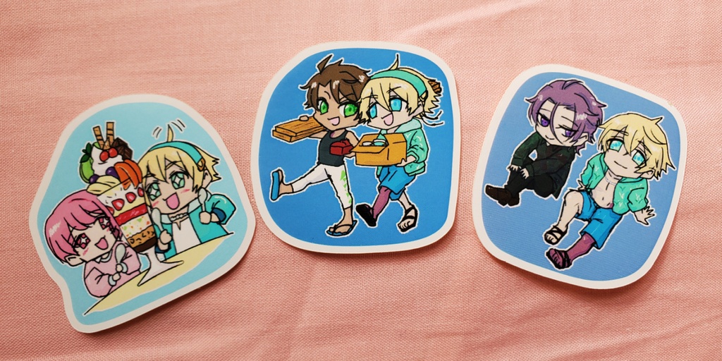 まなとくんとみんなのシール