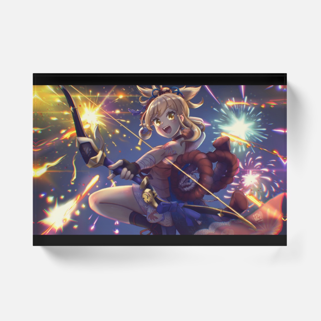 原神 宵宮 アクリルブロック | Genshin Yoimiya Acrylic Block
