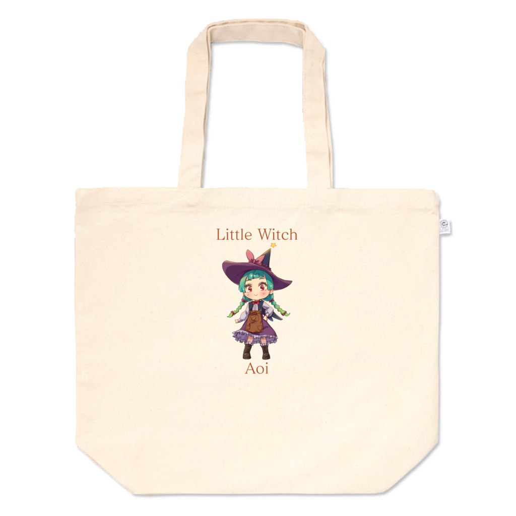 小魔女あおいトートバッグ Little Witch Aoi Totebag