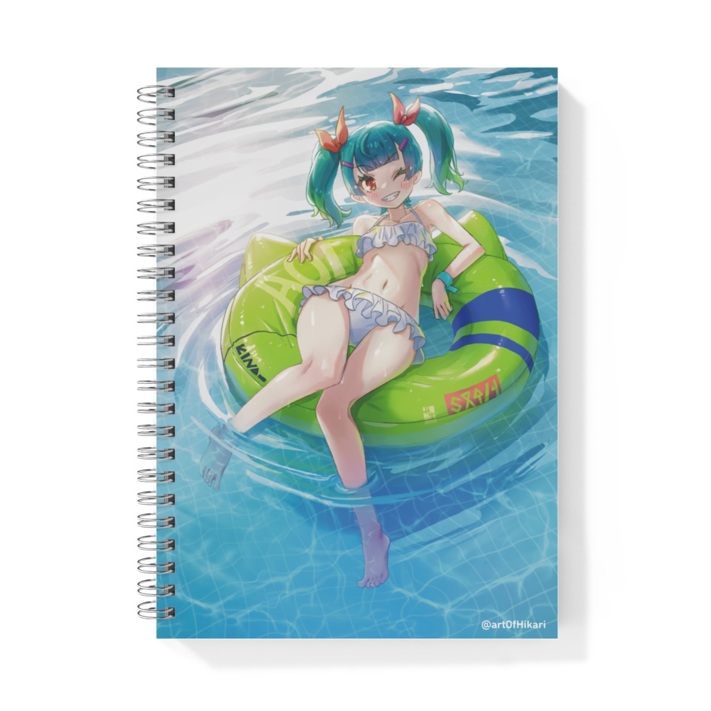 夏のあおい リングノート