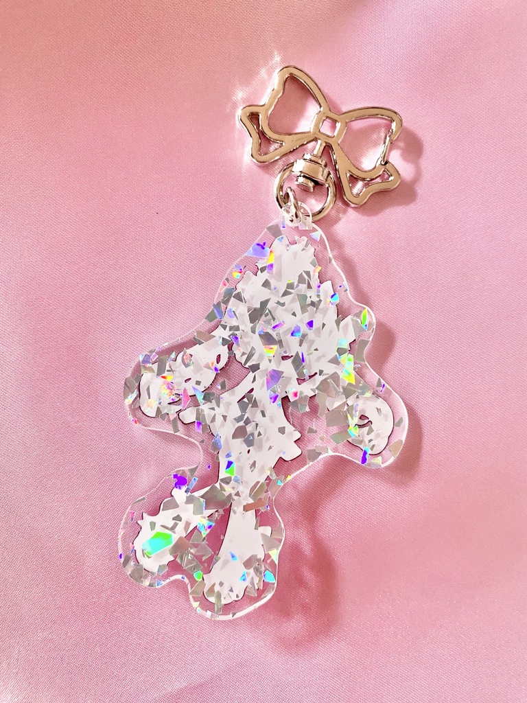 きらきらアクリルキーホルダー👙