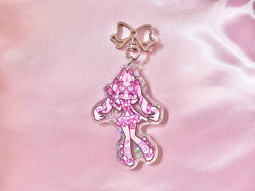 きらきらアクリルキーホルダー👙