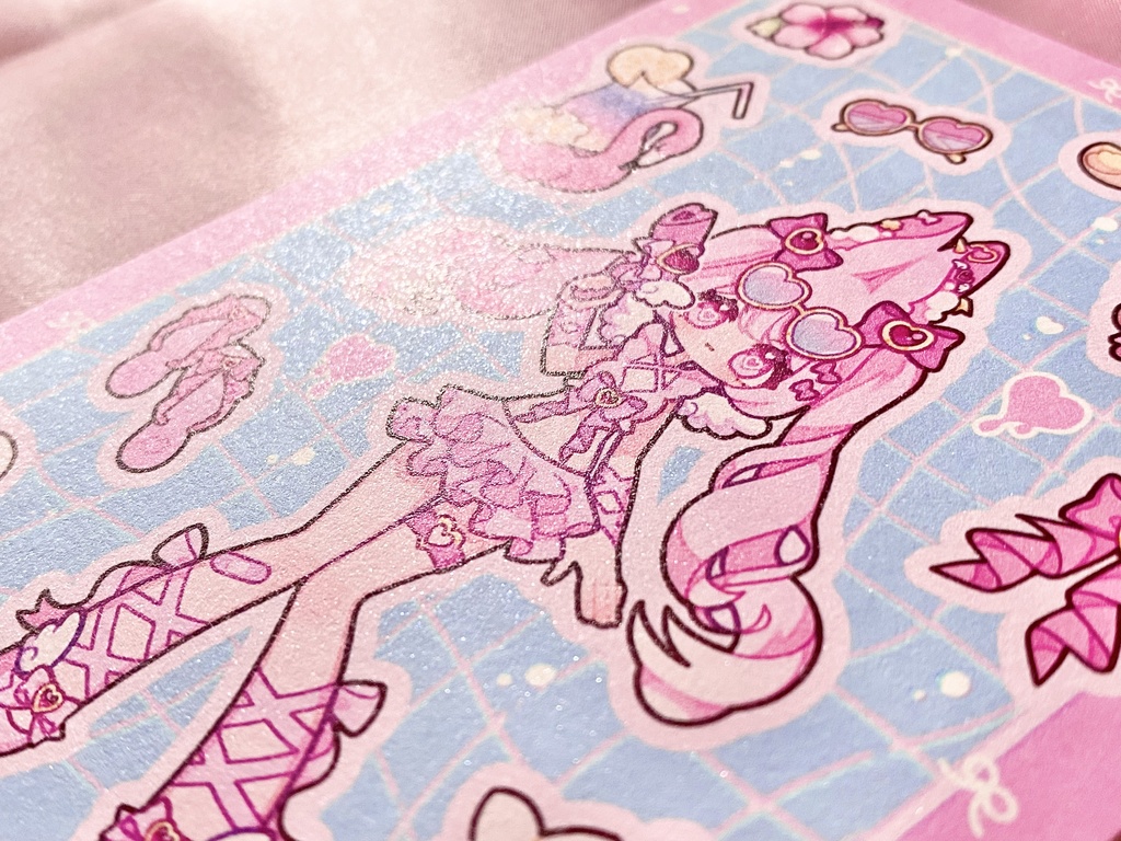 きらきらポストカード👙