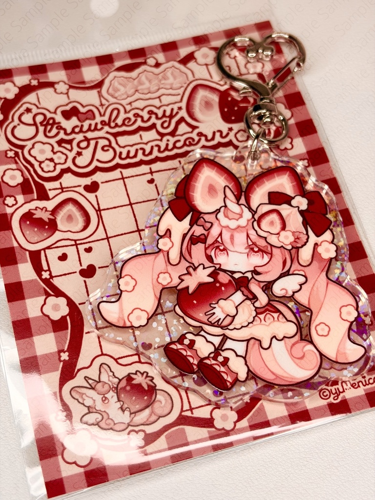 きらきら両面アクリルキーホルダー(オーロラ・ホログラム/全4種)