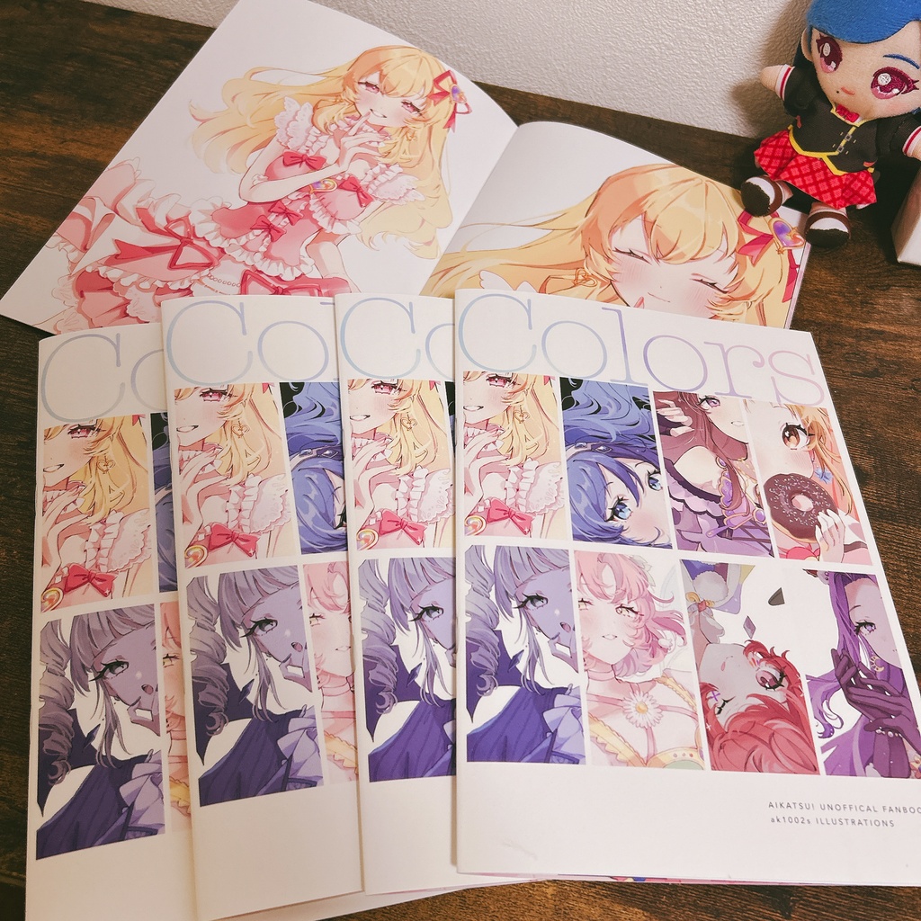 Colors 1stシーズンPRドレスイラスト本