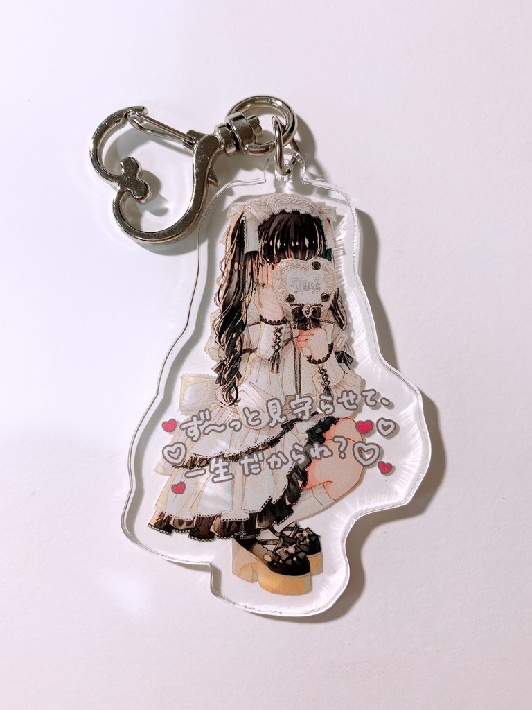 【白色ver.】♡オタク女子アクキー♡