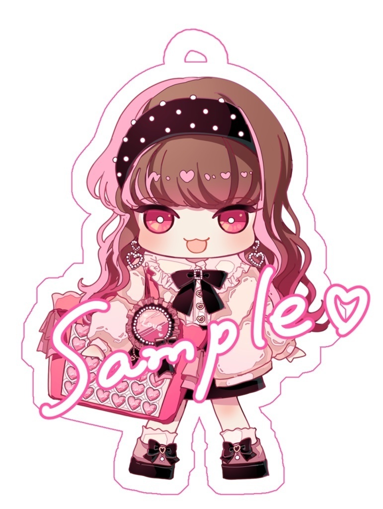 【ピンクver.】♥︎痛バ女子アクキー♥︎