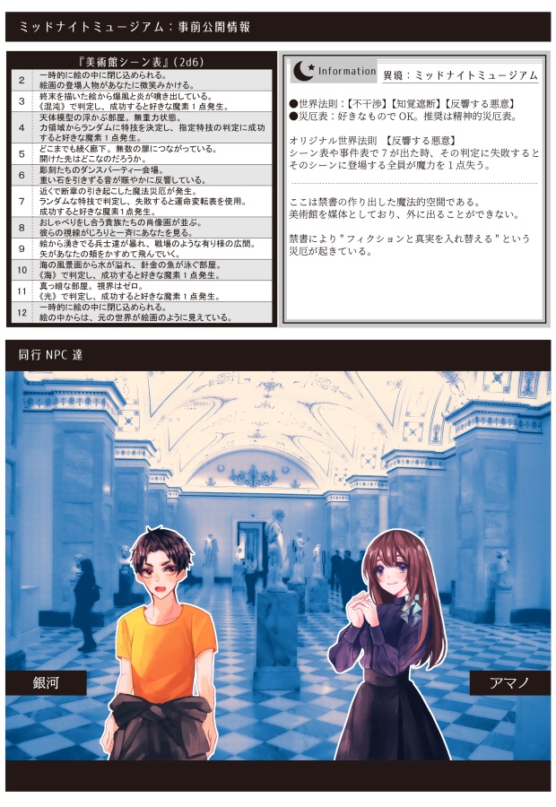 【書店委託あり】【冊子】魔法的事変報告会/マギカロギア/シナリオアンソロジー