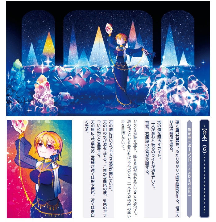 【冊子】マギカロギア/越境者「舞台少女」専用/シナリオボックス「Revue à la mode」【書店委託あり】