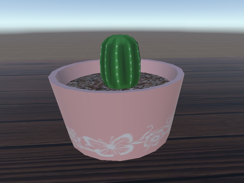 フラワーポット【3Dモデル】