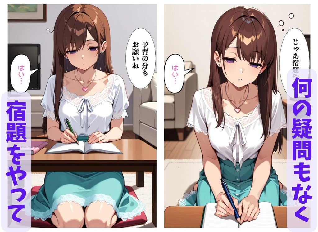 彩花さんと催眠術ごっこ1(無料版)