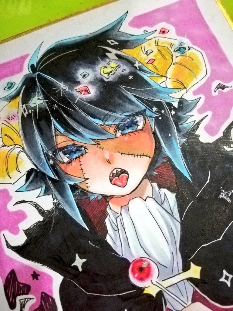 セミオーダー原画(色紙)