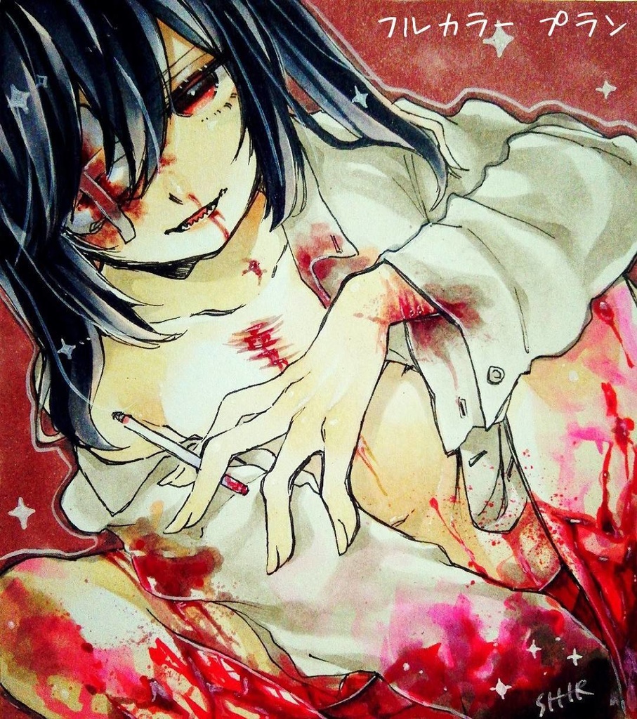 セミオーダー原画(色紙)