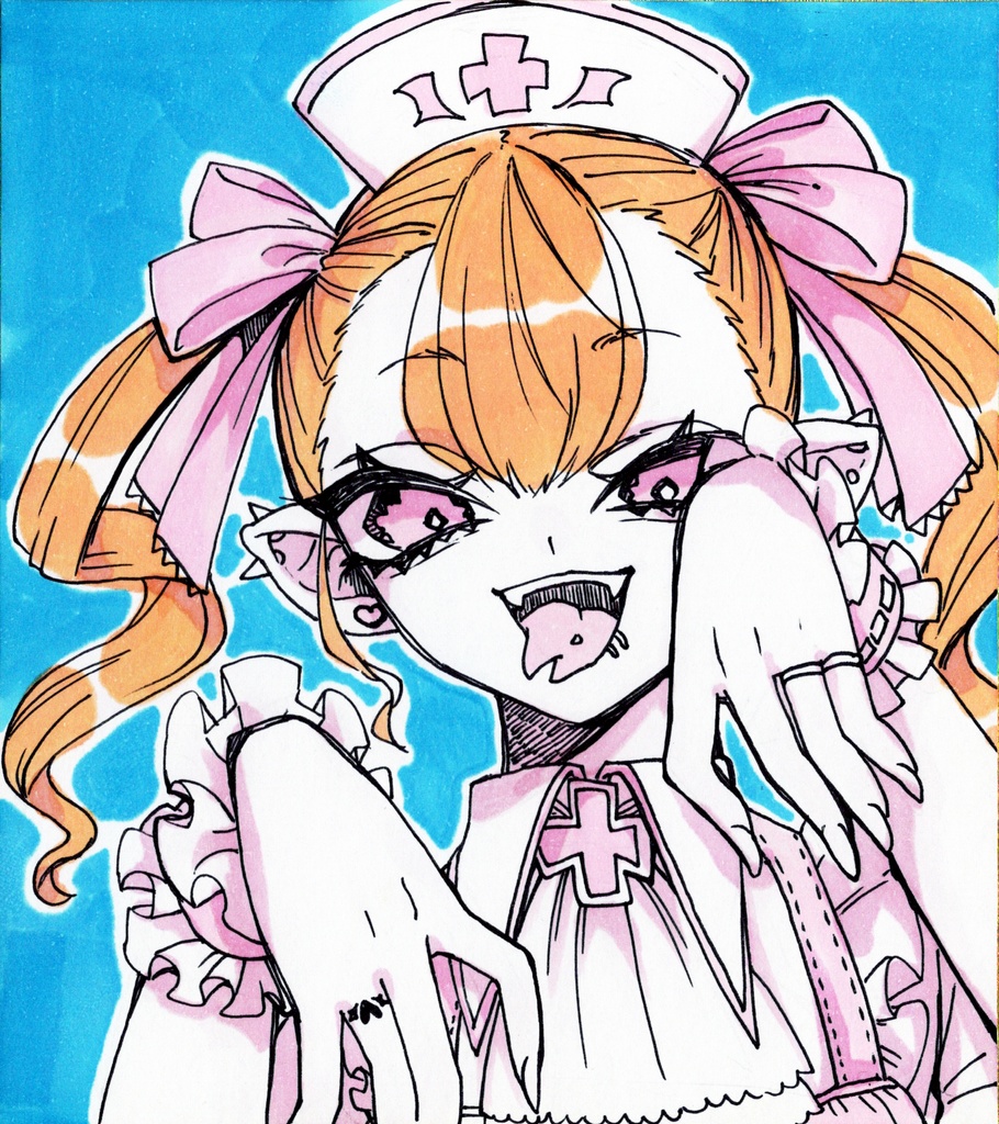 セミオーダー原画(色紙)