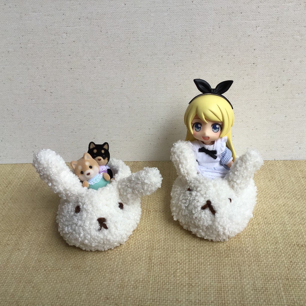 うさぎの乗り物 ドール用