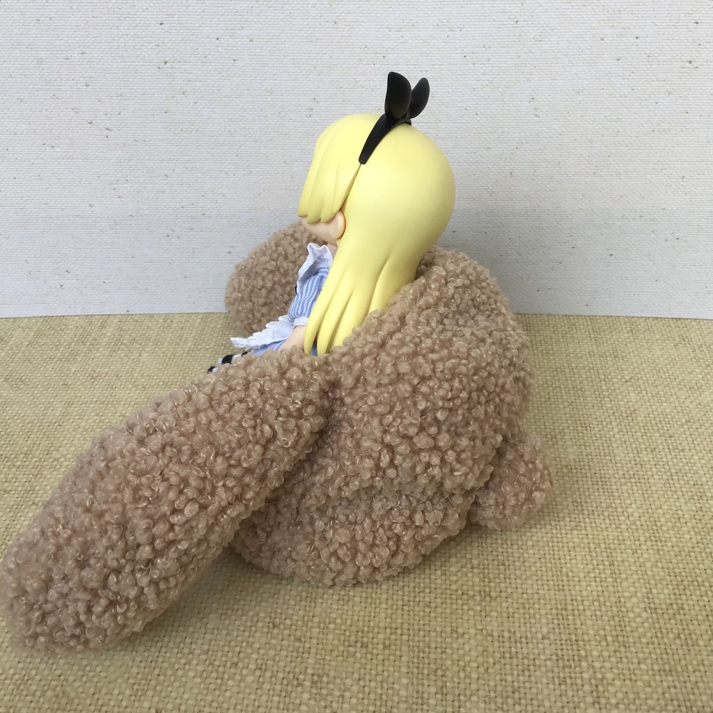 ドール用 たれ耳ぬいぐるみクッション ソファ