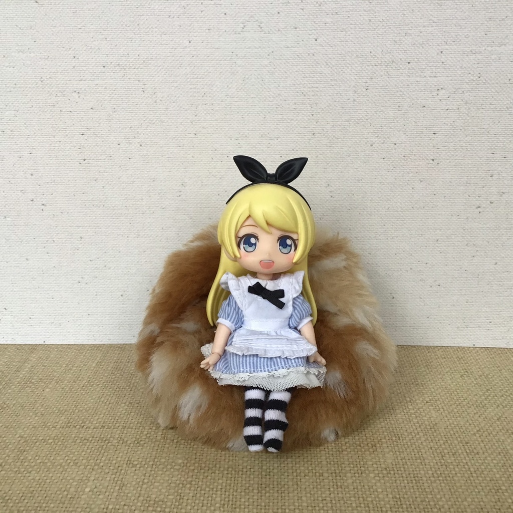 ドール用 座れる ビーズクッション バンビファー ねんどろいどどーる