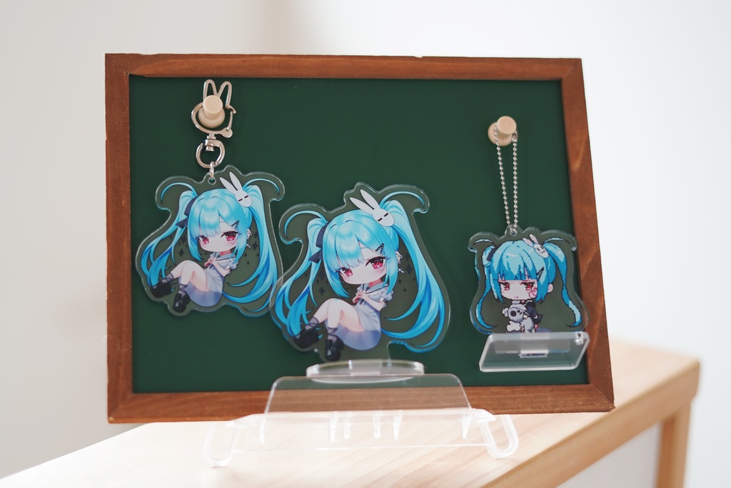 かなえちゃんアクリルキーホルダー【受注生産商品】
