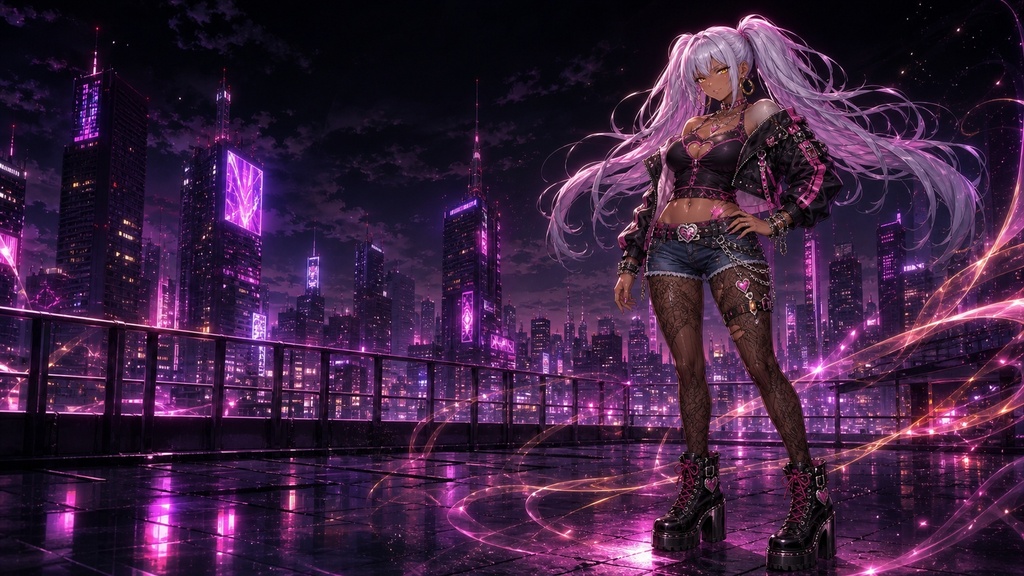 Aina Multiverse Wallpaper Vol.1｜ストリート・ゴシック・終末世界