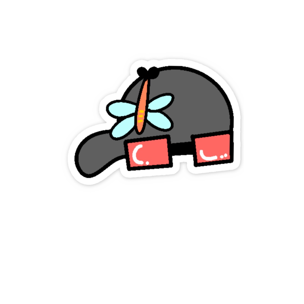 もりわけさん ステッカー