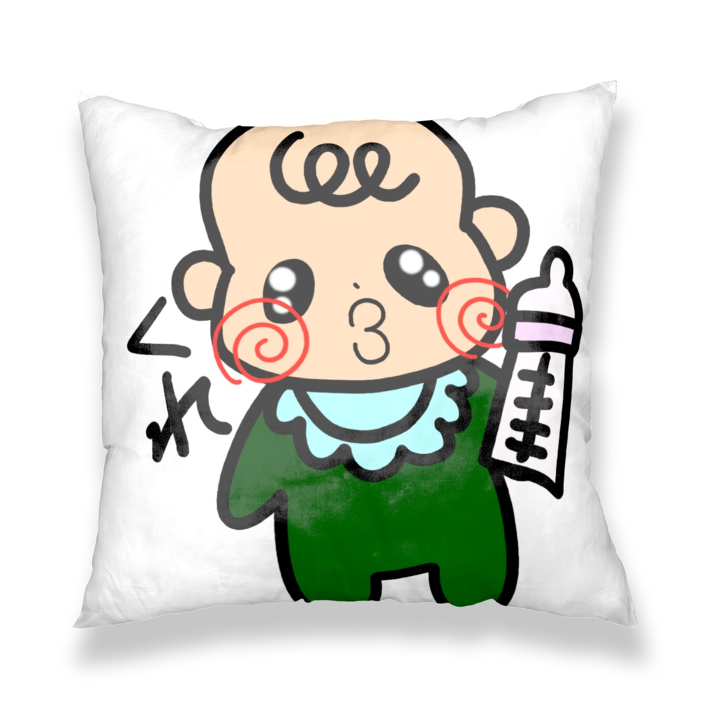 ごんくん&かぷちゃんペア　クッションカバー