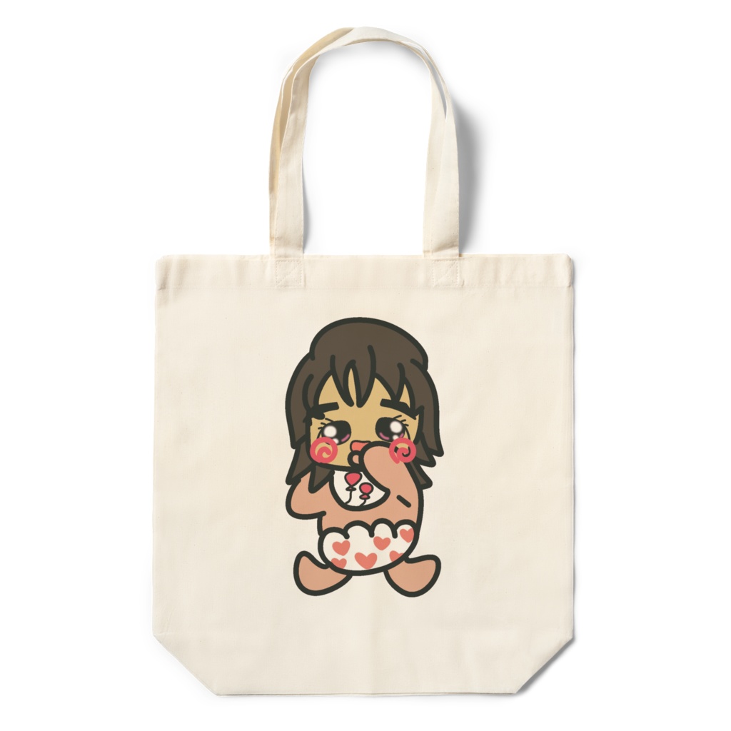 主張が強いベイビー　女の子1 エコバック