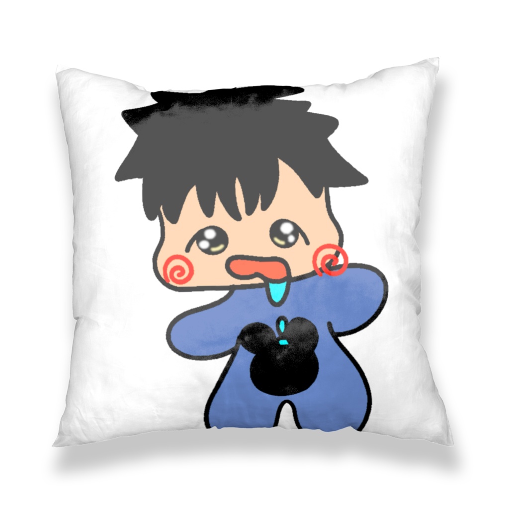主張が強いベイビー男の子1&女の子1 クッションカバー