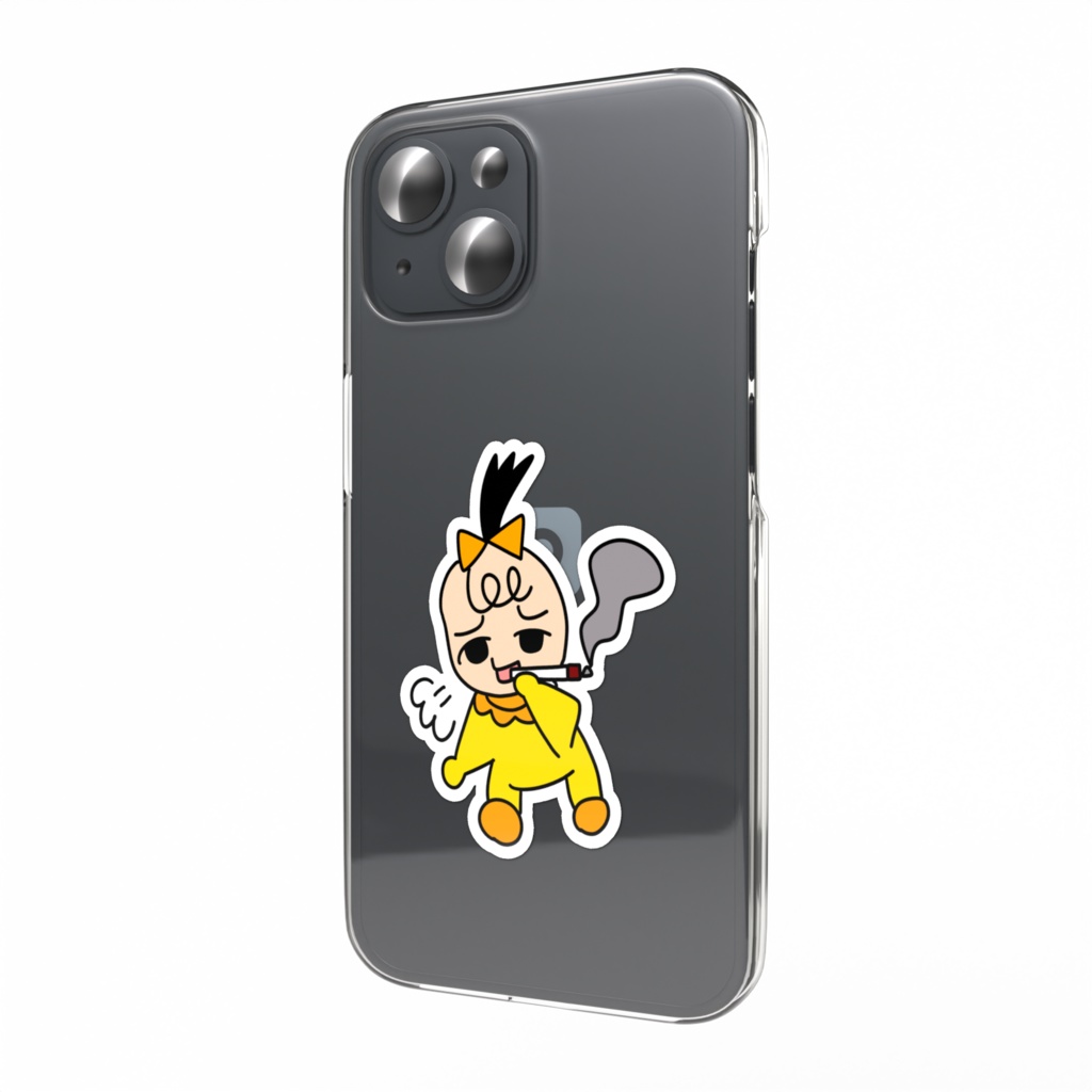 【スモモちゃん】主張が強いベイビー スマホステッカー