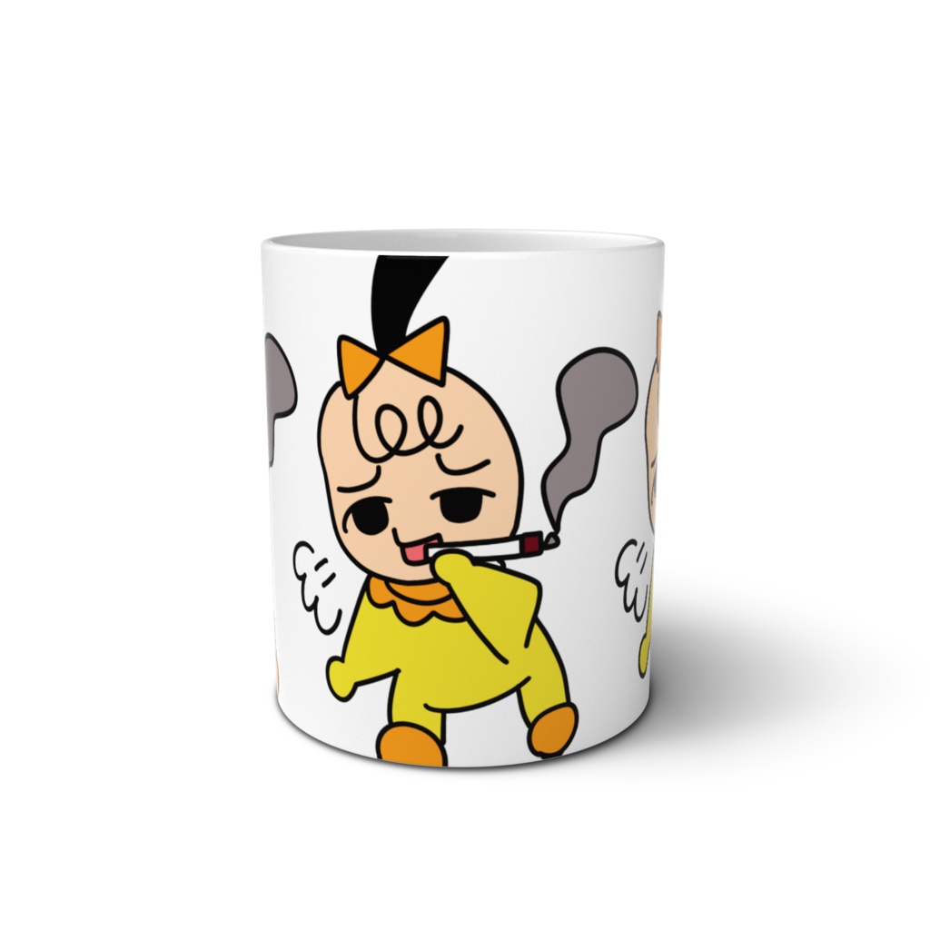 【スモモちゃん】主張が強いベイビー マグカップ