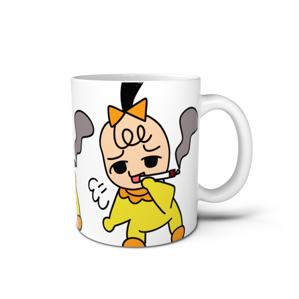 【スモモちゃん】主張が強いベイビー マグカップ