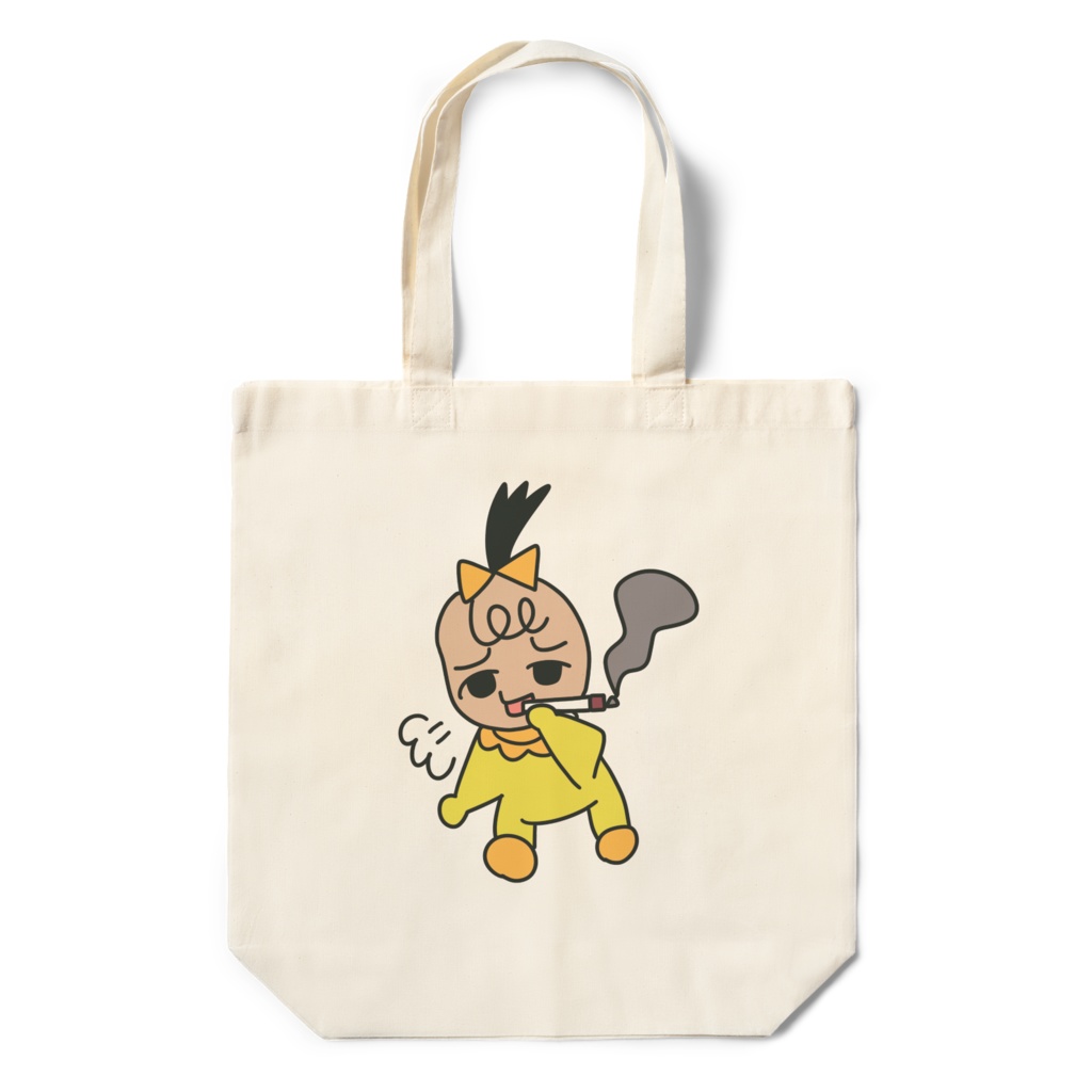 【スモモちゃん】主張が強いベイビー　エコバック
