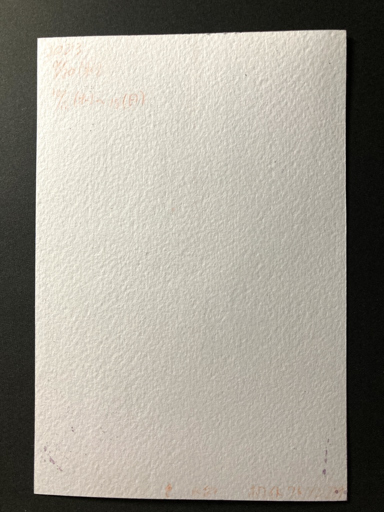 【ポストカード】白黒・カラーイラスト 原画 【A】