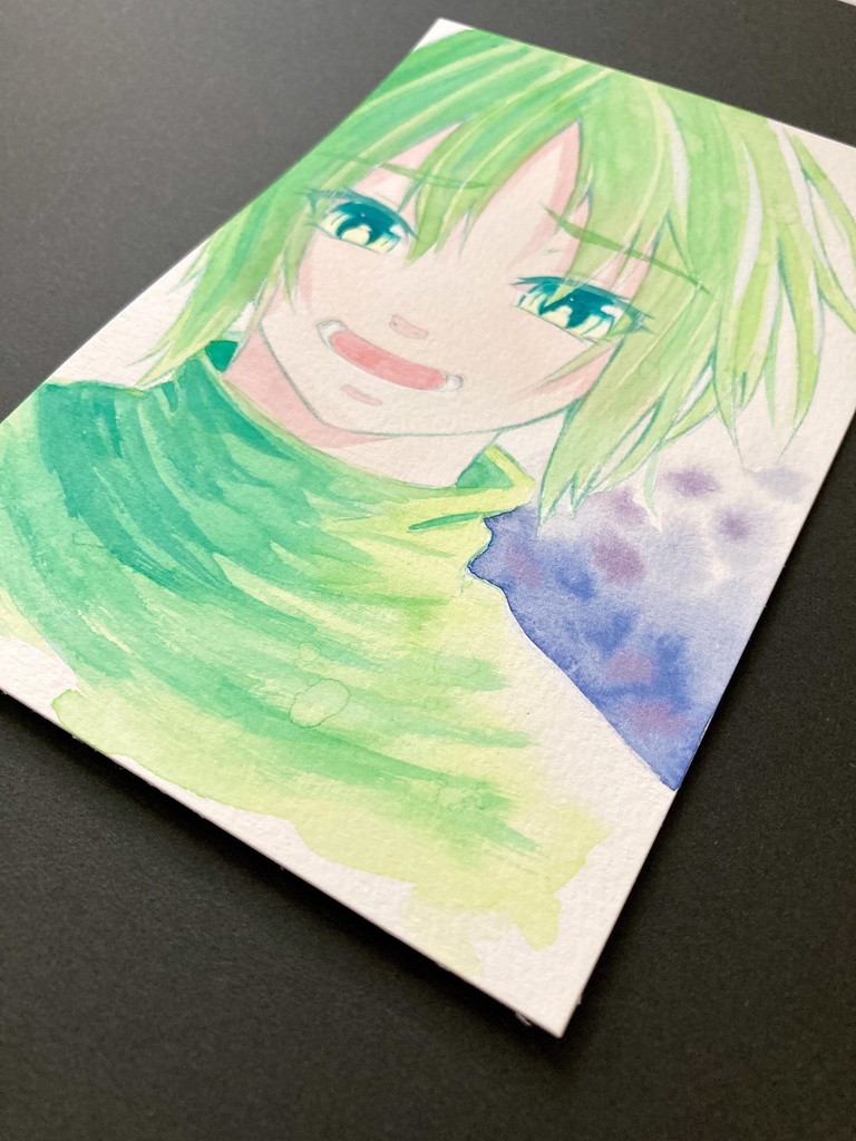 【ポストカード】ドローイング 原画 【水彩①】