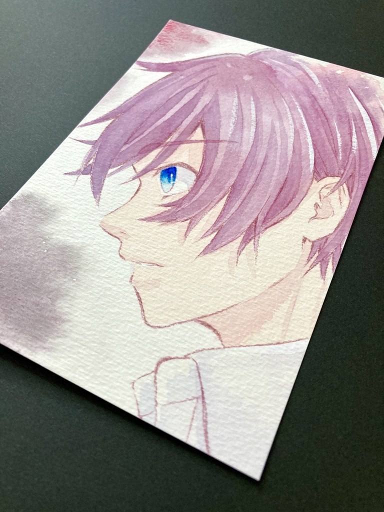 【ポストカード】ドローイング 原画 【水彩①】