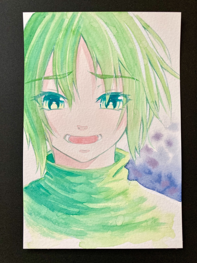 【ポストカード】ドローイング 原画 【水彩①】