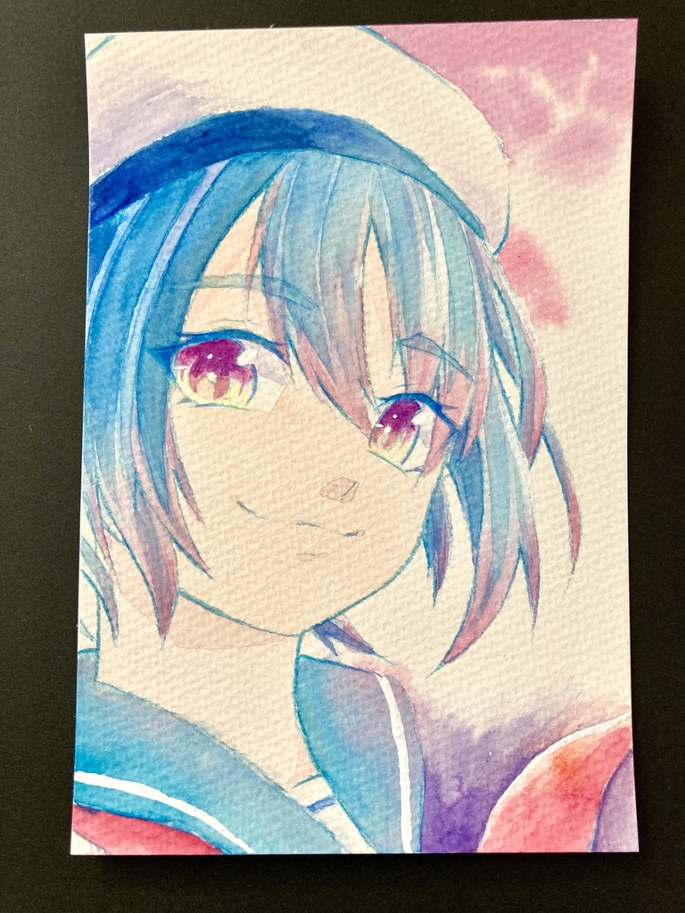 【ポストカード】ドローイング 原画 【水彩①】