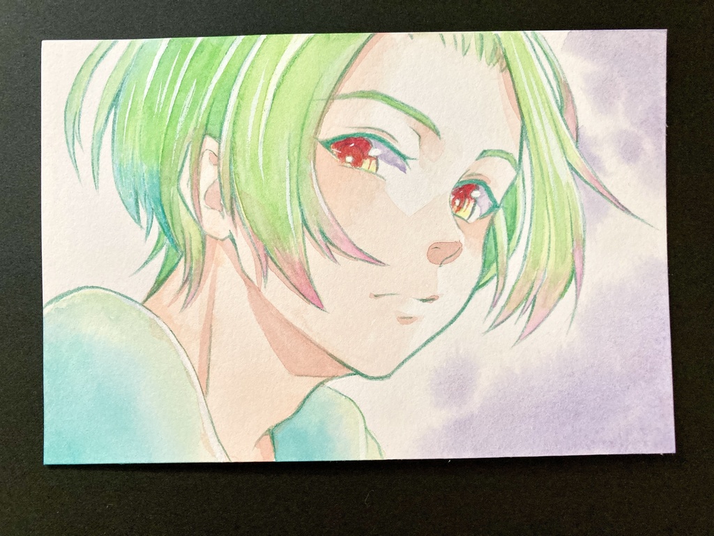 【ポストカード】ドローイング 原画 【水彩②】