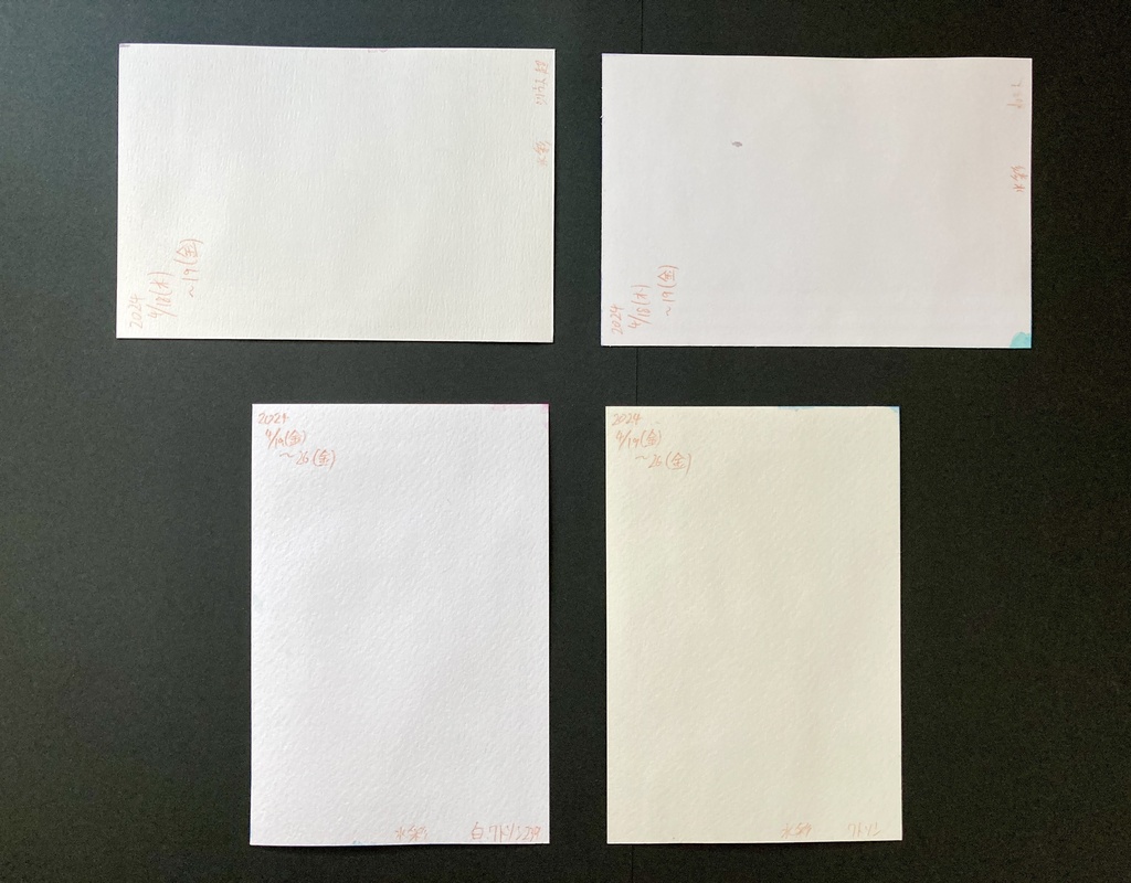 【ポストカード】ドローイング 原画 【水彩②】