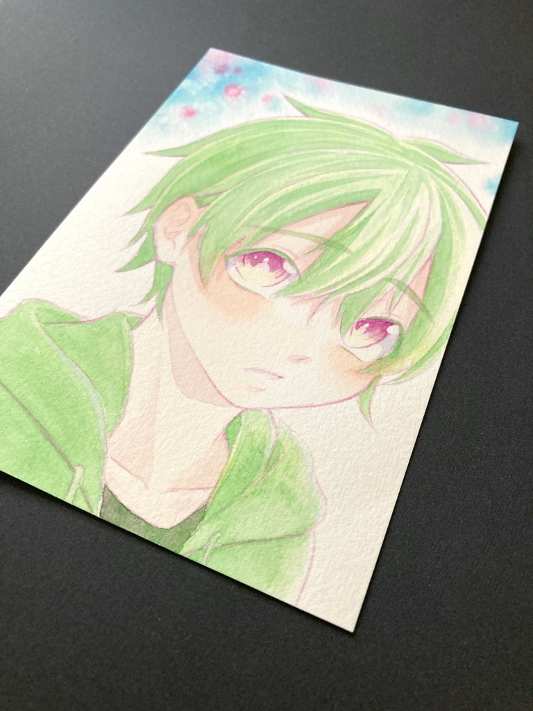 【ポストカード】ドローイング 原画 【水彩②】