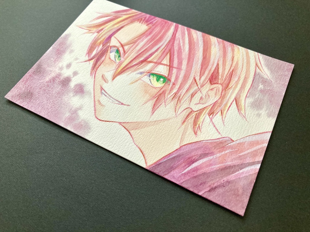 【ポストカード】ドローイング 原画 【水彩②】