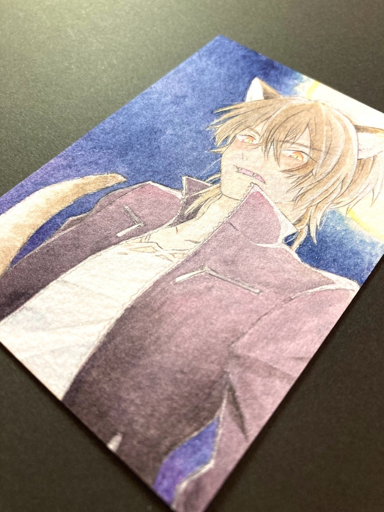 【ATC】カラーイラスト 原画 【ハロウィン】