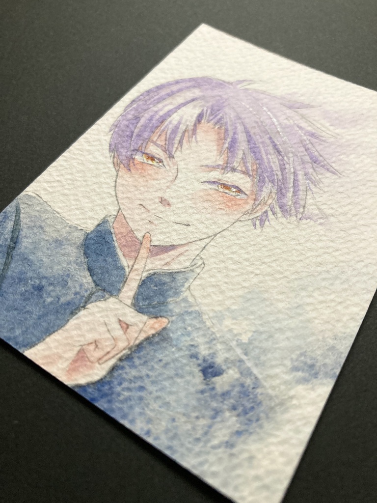 【ATC】 ドローイング 原画 【分離色メイン】