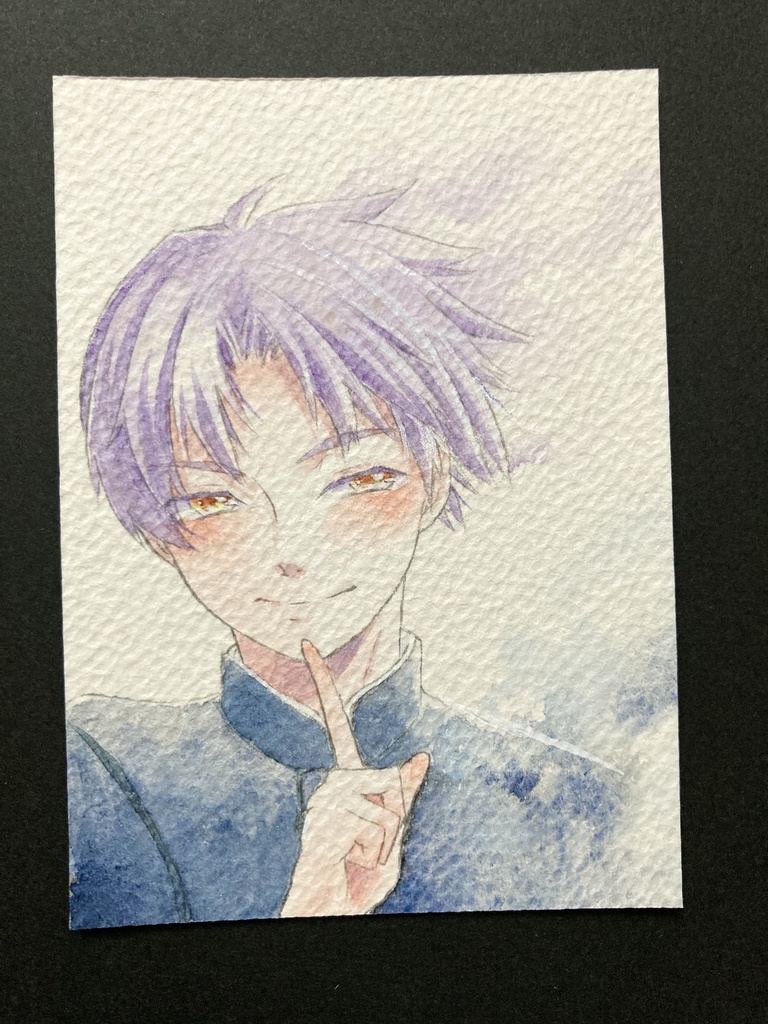 【ATC】 ドローイング 原画 【分離色メイン】