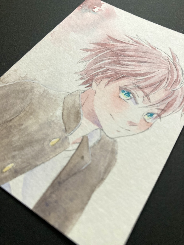 【ATC】 ドローイング 原画 【分離色メイン】